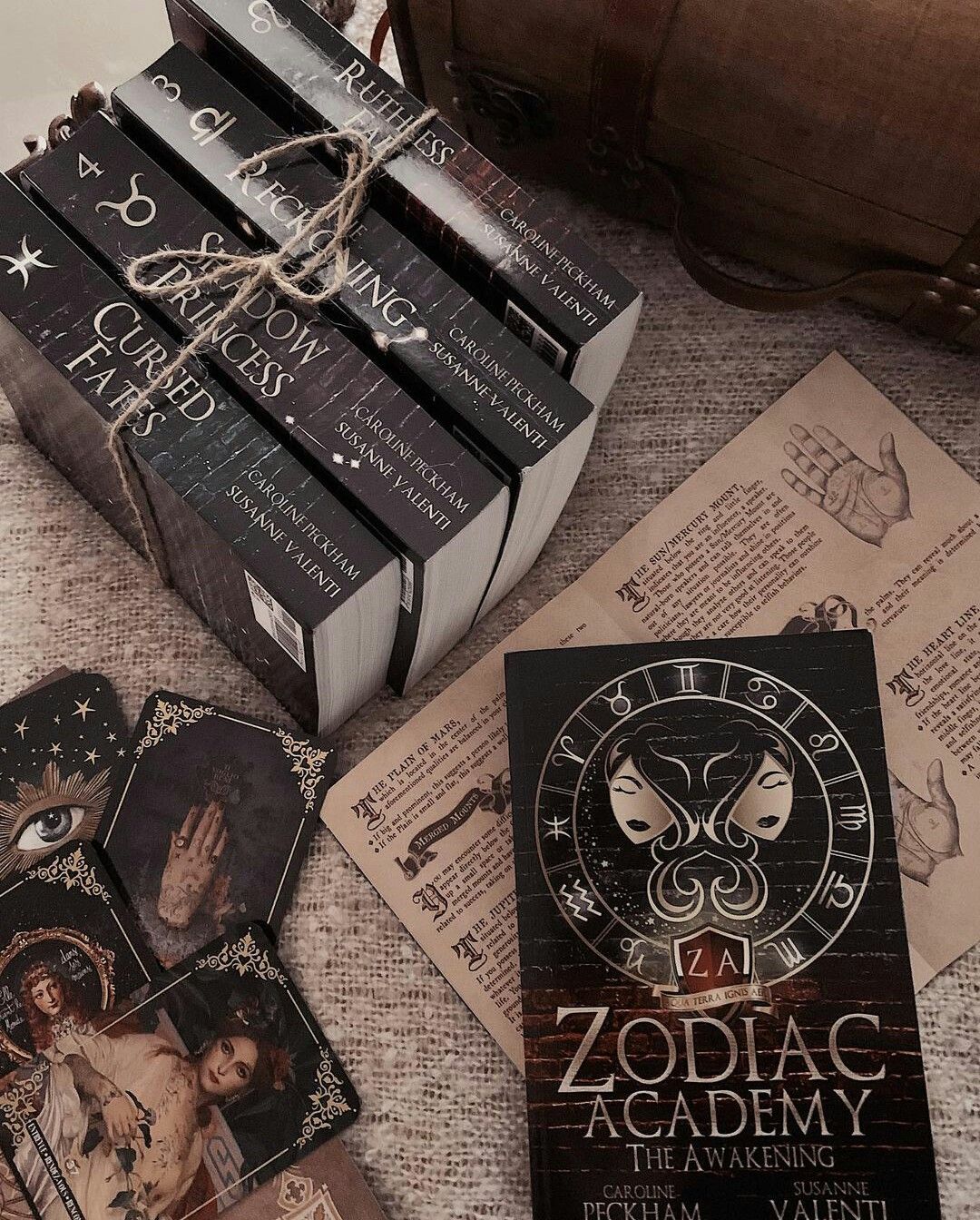 První tři díly série Zodiac Academy, které vyjdou v češtině