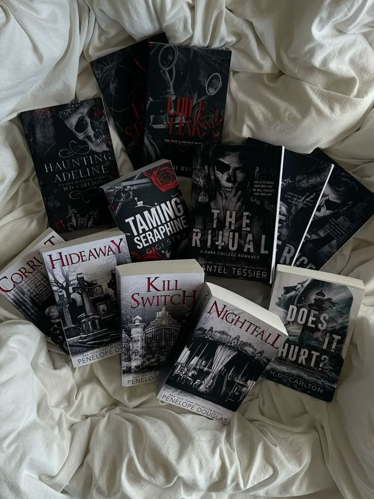 Dark romance knihy pro začátečníky seřazené podle míry temnoty